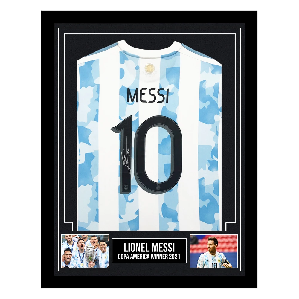 Lionel Messi Signed Argentina Shirt